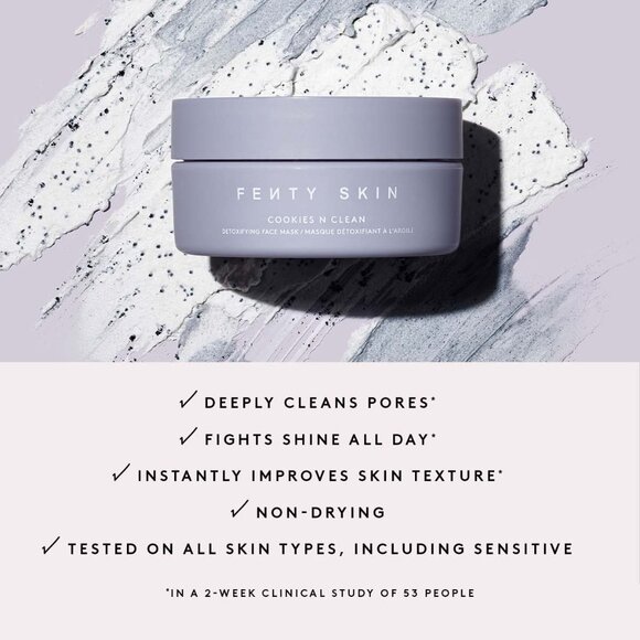 FENTY BEAUTY Cookies N Clean Whipped Clay Pore Detox Face Mask - Picture 3 of 14